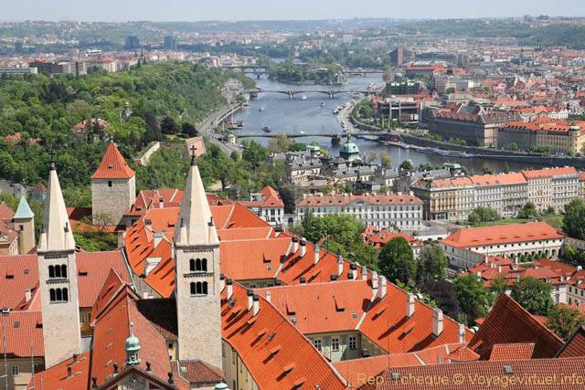 Panorama sur la ville depuis Saint Guy - Praga, República Checa