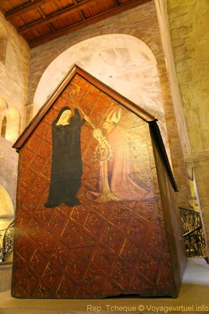Tombeau de Vratislav Ier de Bohçeme, Basilique Saint-Georges, (Jiřský klášter) - Praga, República Checa