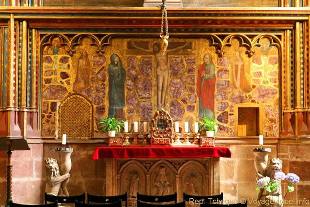 St Vitus St Wenceslas St Adalbert Cathédrale, Chapelle Saint Venceslas, (Prazsky Hrad) - Praga, República Checa
