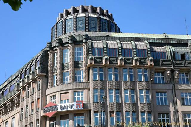 Immeuble de la Bawag Bank, Vaclavske Namesti - Praga, República Checa