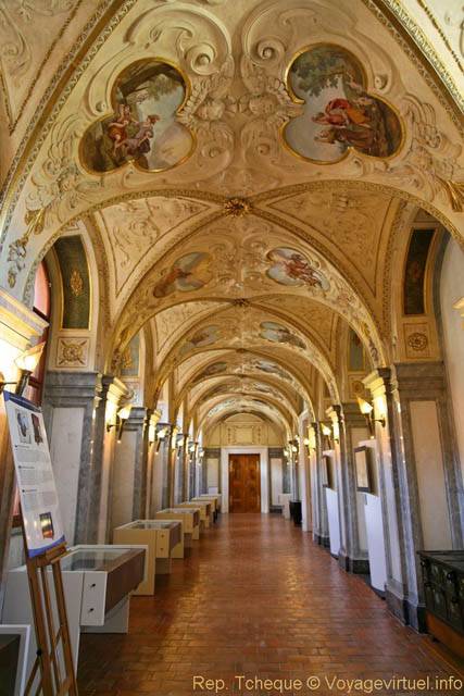 Le couloir mythologique, Palais Wallenstein - Praga, República Checa