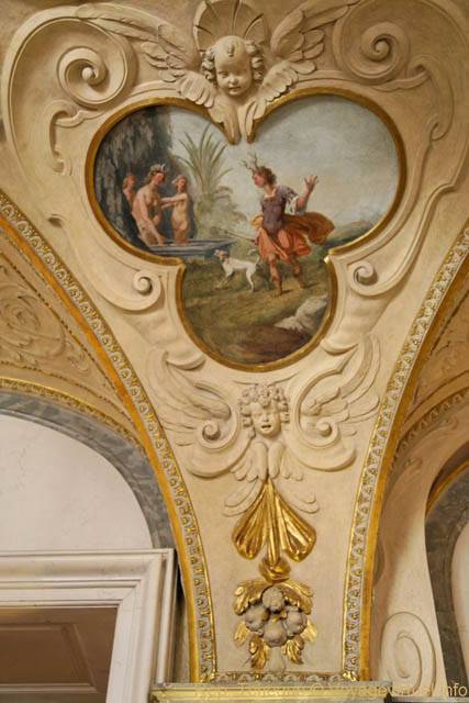 Palais Wallenstein, autre scène de la mythologie - Praga, República Checa