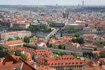 Un panorama différent sur la ville depuis Saint Guy, Praga, República Checa.