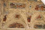Fresques représentant la guerre de Troie par Baccio di Bianco, plafond de la Sala Terrena, Palais Wallenstein, Praga, República Checa.
