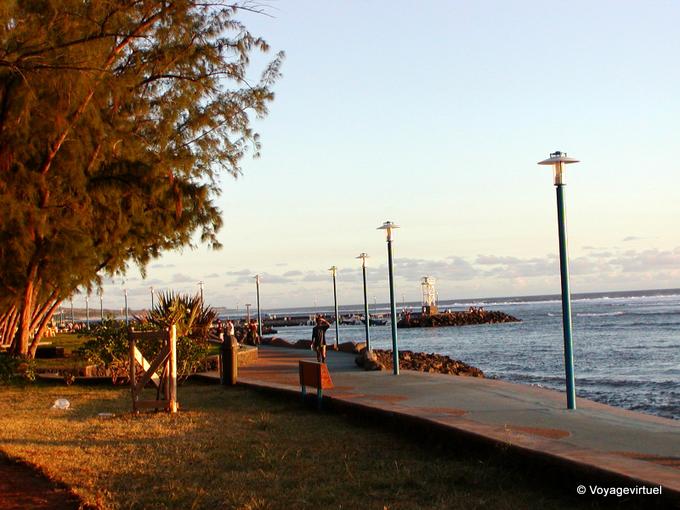 Luz de la tarde, Saint-Leu - Isla de la Reunión