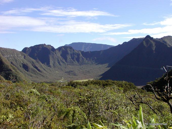 Volcán Vista al Valle del Palmiste - Isla de la Reunión