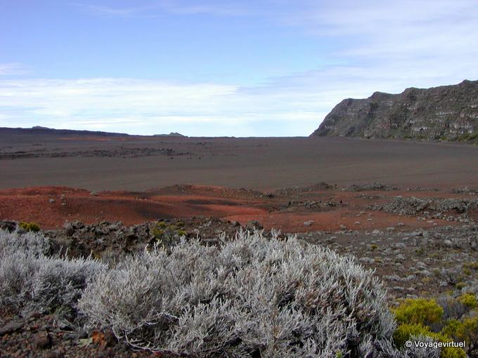 Los colores de la caldera del cráter Bory - Isla de la Reunión