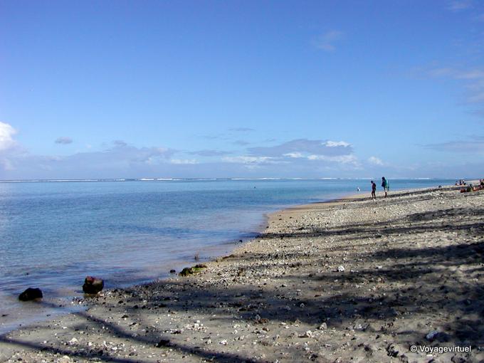 Playa en la isla de Reunión - Isla de la Reunión