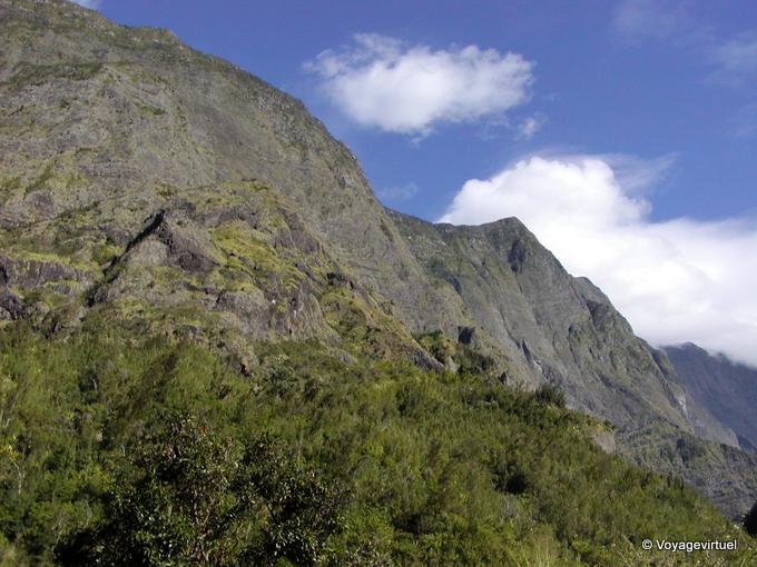 Acantilados a Cilaos - Isla de la Reunión