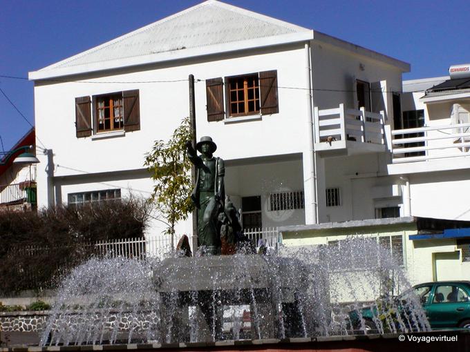 Los chorros de agua en Cilaos - Isla de la Reunión