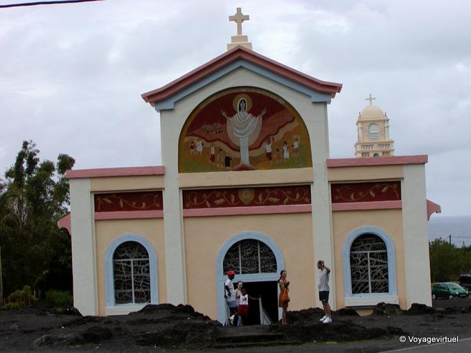 Notre Dame des Laves, N2, Piton Sainte-Rose - Isla de la Reunión