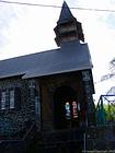Sin la Capilla de los Tres Hombres en Manapany-le-Bas, Isla de la Reunión.