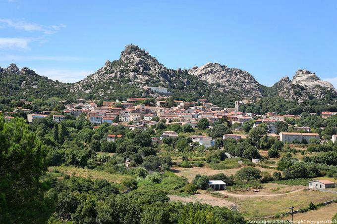 Aggius, provincia de Olbia-Tempio - Cerdena