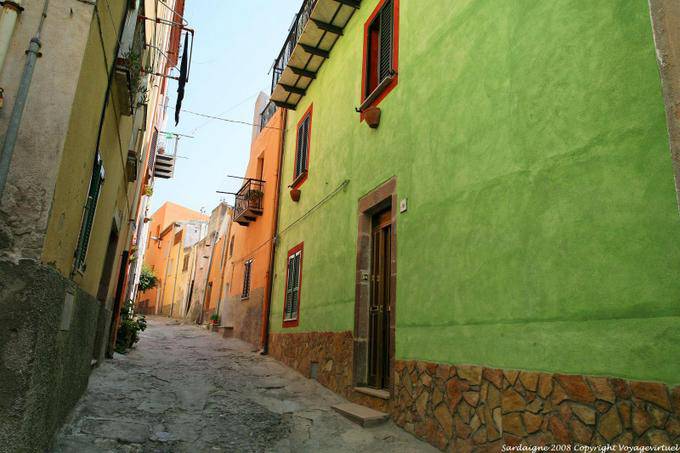 Bosa, vía San Ignazio - Cerdena