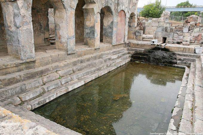 Fordongianus, piscina Thermes - Cerdena
