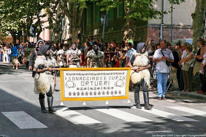 Nuoro, Fiesta del Redentor, Sonaggiaose Surzu Ortueri - Cerdena
