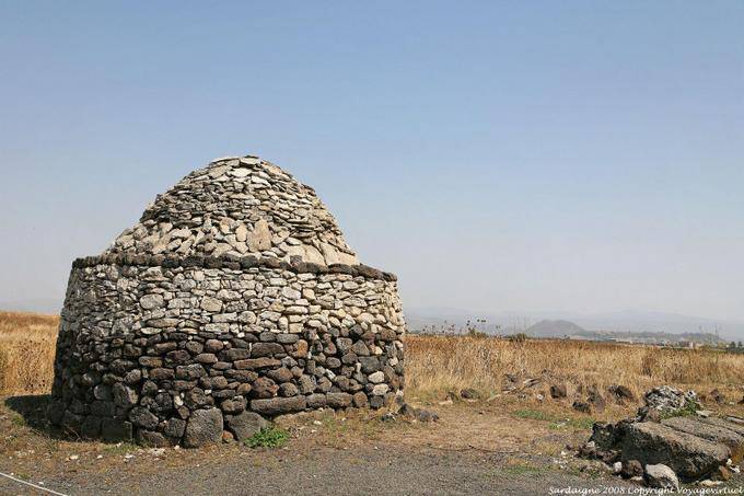 Edificio externo Nuraghe Santu Antine - Cerdena
