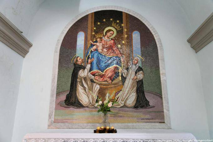 Olbia, San Pablo Apóstol, mosaico divina - Cerdena
