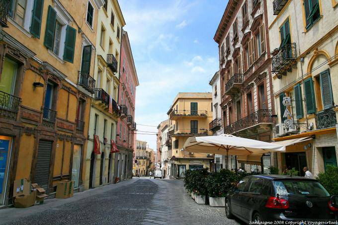 Sassari, Largo Felice Cavallotti - Cerdena