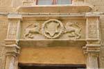 Frontón, Palazzo Machin, via Principe Umberto, Alghero, Cerdena.