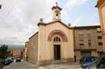 Arzachena, una pequeña iglesia, Cerdena.