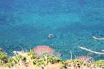 El azul del mar Caribe, Bosa, Alghero, Cerdena.