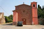 Bosa, Iglesia de San Antonio Rojo Extramuros, Cerdena.
