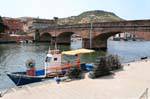 Bosa, el Ponte Vecchio, de Via San Gustia, al exterior de la ciudad, Cerdena.