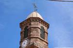Iglesia Chiaramonti Tzaramonte, el campanario, Cerdena.