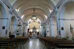 Cuglieri, la Basílica de Santa María de las Nieves, la nave, Cerdena.