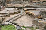 Fordongianus Terme Romane, canales abiertos, Cerdena.