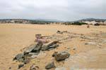 Ingurtosu, Spiaggia di Piscinas, ruinas portuarias, Cerdena.