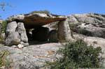 Luras, el dolmen Ciuledda, Cerdena.