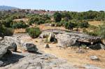 Luras, vista desde el dolmen Ladas, Cerdena.