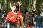 Nuoro, Fiesta del Redentor, Maschere Mamoiada lazo de cuerda, Cerdena.