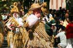 Nuoro, Fiesta del Redentor, gaita trajes tradicionales de plantas, Cerdena.