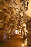 Nuraghe Santu Antine, pasadizo abovedado, Cerdena.