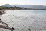 San Teodoro, playa llena de gente, Cerdena.