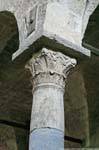Santa Giusta, detalle de una columna de la Basílica, Cerdena.