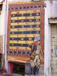Sarule, el hombre de la gorra, pared, Cerdena.
