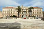 Sassari, renovación Piazza Italia, Palazzo della Provincia, Cerdena.
