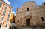 Sassari, otra iglesia en Via Santa Catarina, Cerdena.