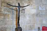 Thiesi Monasterio benedictino de San Pedro Sorres Cristo escultura, Cerdena.