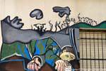 Orgosolo, Guerra, mural, Cerdena.