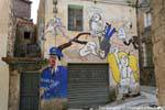 Orgosolo, rumores y secreto militar, Murales, Cerdena.
