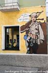 Orgosolo, otra guerra? No gracias, Murales, Cerdena.