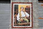 Romana, el retrato de un hombre, Murales, Cerdena.