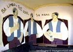 Siniscola, Sa Limba, Sos Ocros Su Manu, mural, Cerdena.