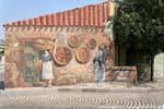Tinnura, el artesano y la vieja, Murales, Cerdena.