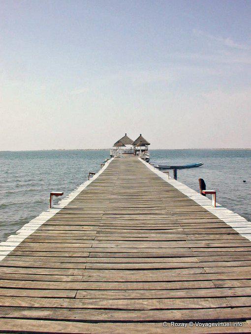 Ponton hotel Foudiougne - Senegal